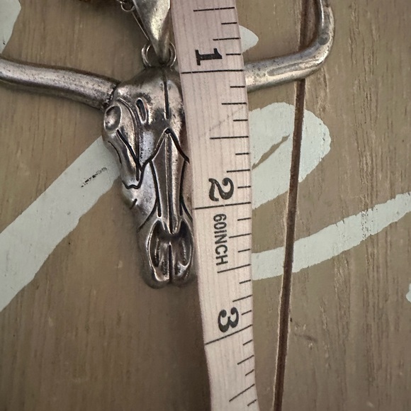 Longhorn Beaded Necklace Reposh - Picture 5 of 9